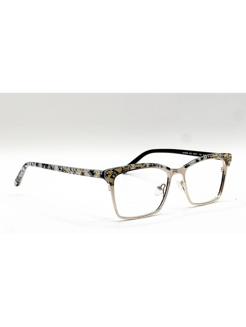 L.a.m.b. LAUF085 Gld Gold Full Rim Authentic Eyeglass Frames 55-17-145